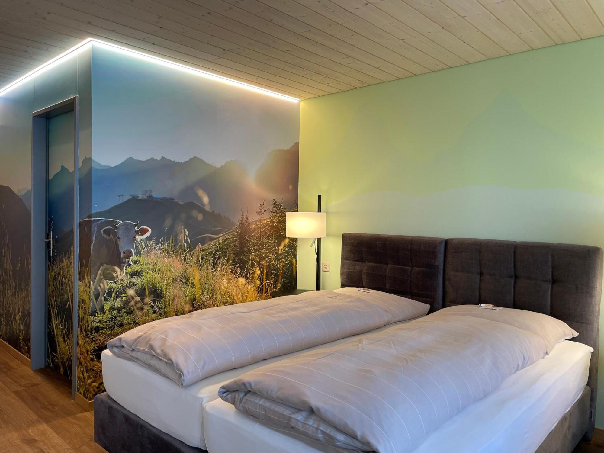Ferien- und Familienhotel Alpina Adelboden Exterior foto